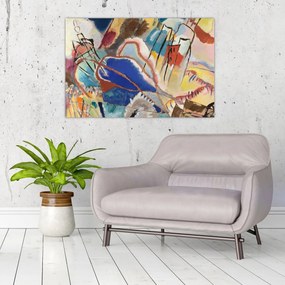 Obraz -  Vasily Kandinsky, Improvisation No. 30 (Cannons), reprodukcia (90x60 cm)