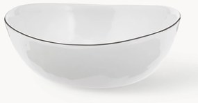 Ručne vyrobená miska z porcelánu Salt, Ø 17 cm, 4 ks