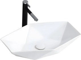 Rea Vegas umývadlo, 57 x 37 cm, biela, REA-U6643