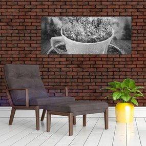 Obraz - Šálka prírody (120x50 cm)