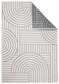 Dekorstudio Obojstranný koberec na terasu DuoRug 5842 - sivý Rozmer koberca: 200x290cm