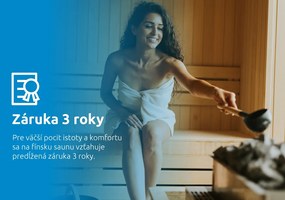 Marimex | Fínska sauna Marimex SISU XXL + saunové kachle | 11100082