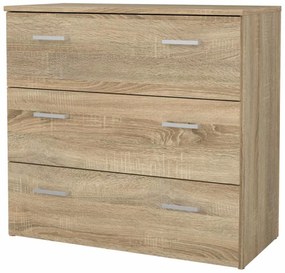 Komoda GARBO 3, dub Sonoma