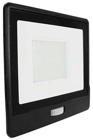 LED Reflektor so senzorom LED/50W/230V 6500K IP65 čierna