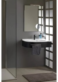 Sapho - Rohové zapustené umývadlo PULSE 75x43 cm mramor/biela