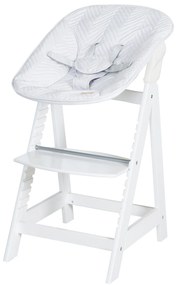 roba Detská vysoká stolička Born Up Zickzack 2 v 1 (biela)  (100366796)