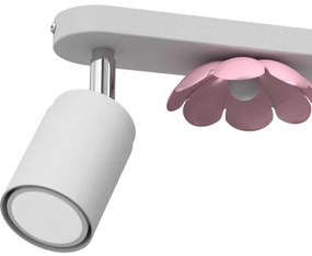 Bodové svietidlo FLOWER 2xGU10/8W/230V biela