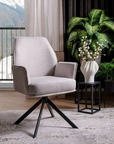 Stolička Hugo Brego svetlobéžová