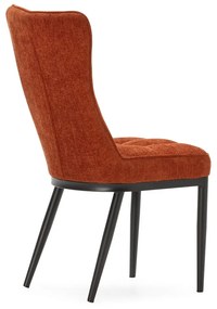 Jedálenská stolička v súprave v terakotovej farbe 2 ks Damon – Marckeric