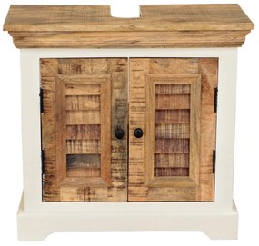 furniture-nabytek.cz - Kúpeľňová skrinka pod umývadlo 65x60x35 z dreva mango