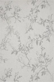 Koberec Agnella Noble Flors svetlosivý