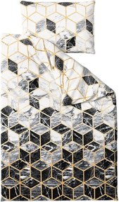 Bavlnené obliečky ATHENA POLY čierne Rozmer obliečky: 70 x 90 cm | 140 x 200 cm