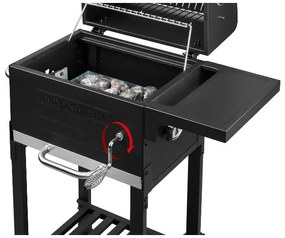 Grillmeister Mini gril na drevené uhlie Kansas  (100385786)