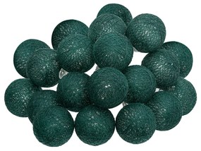 JJA Svietiace LED guličky Balls veľké - Zelená
