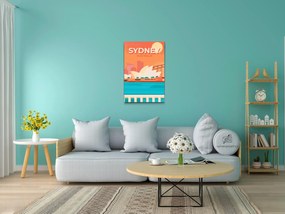 Gario Diamantové maľovanie Sydney, Austrália Rozmery: 40 x 60 cm, Rámovanie: Iba zrolované plátno, Diamanty: Okrúhle