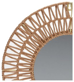 Zrkadlo Grass, hnedé