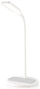 Nedis LTLGQ4M2WT - Stm. lampa s bezdr. nabíjaním Qi LED/5,5W/230V 2700-6500K