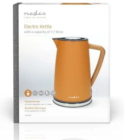 Nedis KAWK510EOR rýchlovarná kanvica 1,7 l, oranžová