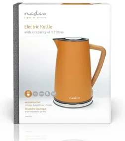 Nedis KAWK510EOR rýchlovarná kanvica 1,7 l, oranžová