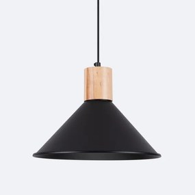 Sollux SL.1320 - Luster na lanku JAGA 1xE27/15W/230V pr. 30 cm čierna