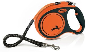 Samonavíjacie vodítko Flexi Xtreme L, 5 m, 65 kg,oranžové