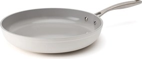 Elmich Nepriľnavá keramická panvica Zen Ø 26 cm – krémovobiela