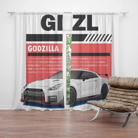 Sablio Záves Nissan GTR 35 Godzilla: 2ks 140x250cm
