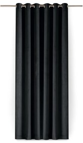 Čierny zamatový dimout záves 140x250 cm Velto – Filumi