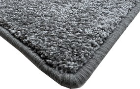 Vopi, AKCIA: 60x60 cm Kusový koberec Laguna tmavo šedá štvorec, šedá, obývacia izba