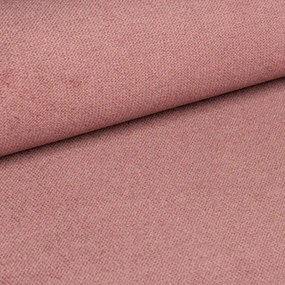 AKCIA Čalúnená posteľ COMFINO VELVET s prístelkou 120x200 cm ružová II. akosť