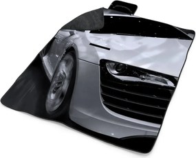 Sablio Plážová deka Biely športiak: 200x140 cm