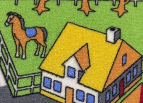 Koberce Breno Metrážny koberec LITTLE GOLIATH 90, šíře role 400 cm, viacfarebná