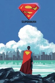 Umelecká tlač Superman - Logo, (26.7 x 40 cm)