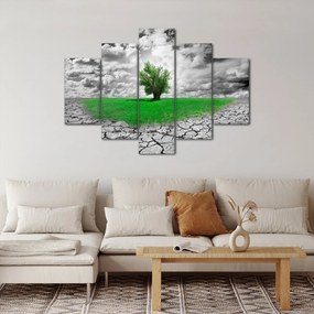 Obraz - Kus prírody v meste (150x105 cm)