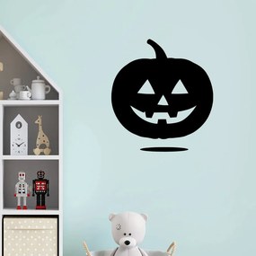 Veselá Stena Samolepka Halloweenska tekvica Farba: černá, Veľkosť: 80 x 89 cm