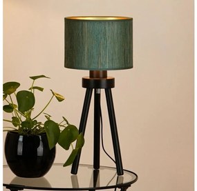 Brilagi - Stolná lampa BOSTON ROLLER 1xE27/15W/230V zelená/zlatá