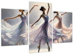Obraz - Tri baletky (90x60 cm)