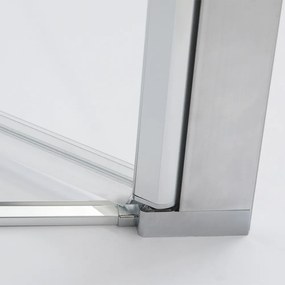 Jednokrídlové sprchové dvere do niky LYP1 80 cm