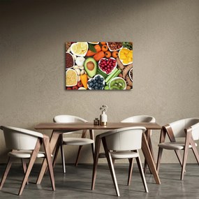 Obraz - Zdravé potraviny (70x50 cm)