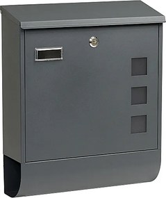 Poštová schránka RICHTER BK.703.ARG.AM (ANTRACIT), antracit matná, RICHTER antracit matná