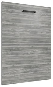 Panel na umývačku Bekini zakrytý 60 cm šedý antracit Glamour Wood  TOR PZ60/1/WT/GW/0/B1