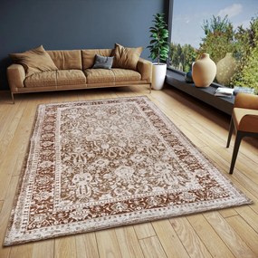 Hanse Home Collection koberce Kusový koberec Catania 105887 Aseno Brown - 120x180 cm