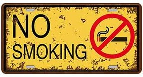 Ceduľa značka No smoking