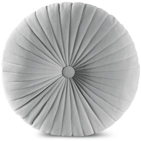 DEKORAČNÝ VANKÚŠ VELVET68 (FI) 40 CM STRIEBORNÁ