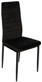 Stolička Fado čierna