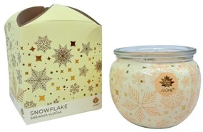 Arome Sviečka v skle a flower boxe, Snowflake, 90 g