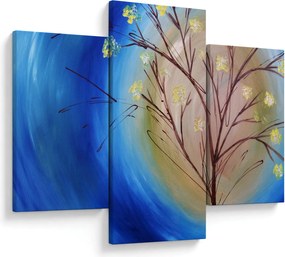 Obraz - Strom zakrývajúci slnko (90x60 cm)