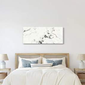 Obraz - Biely mramor (120x50 cm)