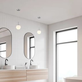 Rabalux 75007 - Kúpeľňový luster na lanku TOGO 1xE14/40W/230V lesklý chróm