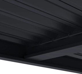 Bioklimatická pergola INTRO DUO 8x4 m, hliník - do steny